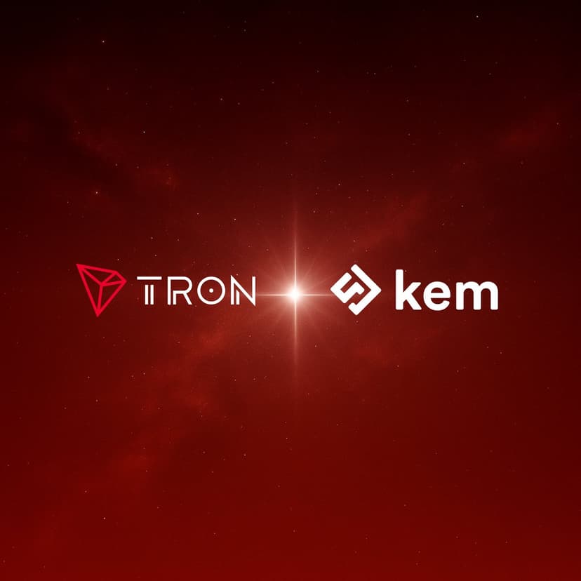 Kem Partners with TRON to Launch Gas-Free Crypto Withdrawals
